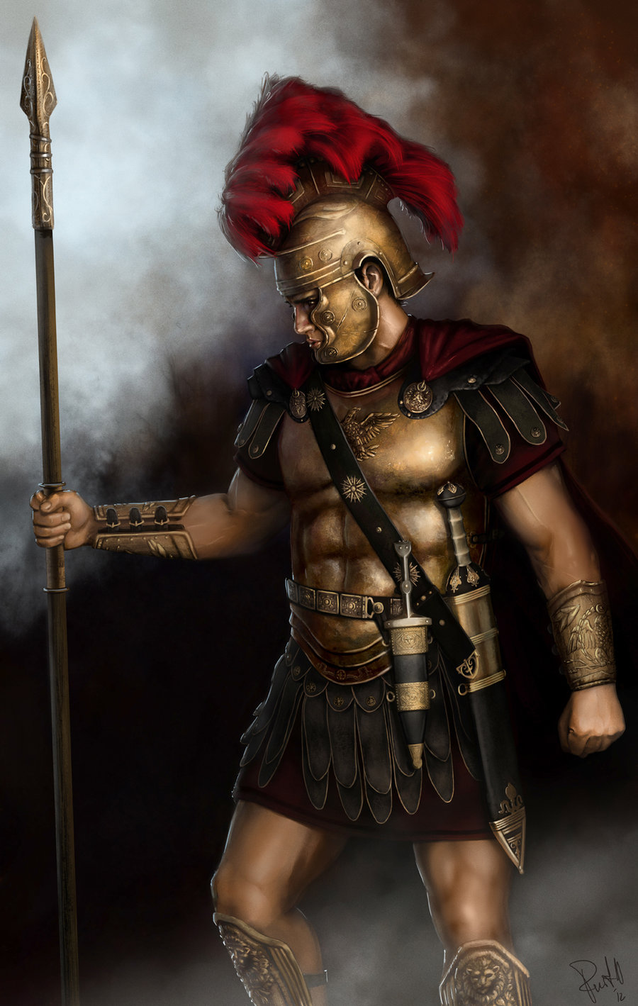 Древний Рим легионеры арт